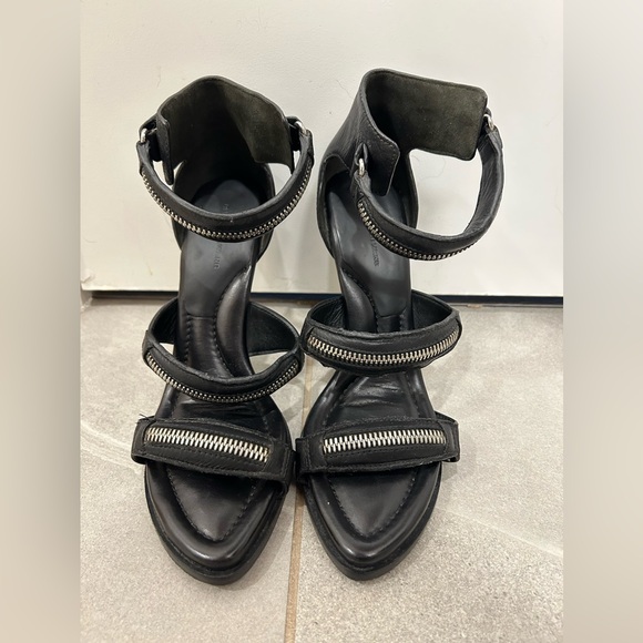 Alexander Wang Kyla Zip Detail Sandals 10US - Picture 2 of 8